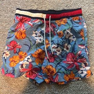 Tommy Hilfiger Floral Multicolor Men's Athletic Shorts